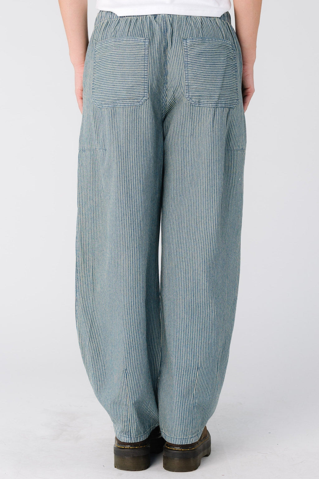 Atlantis Streifen-Denim-Fallschirmhose