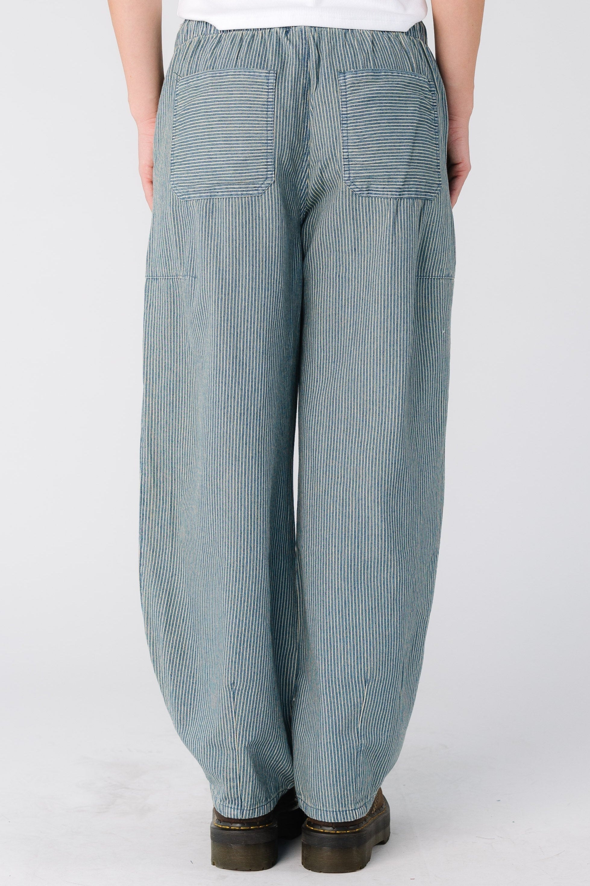 Atlantis Streifen-Denim-Fallschirmhose